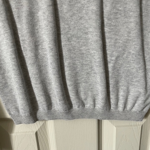 DIVIDED Red Rose Floral Gray Long Sleeve Sweater - Picture 3 of 6